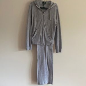 Lauren Ralph Lauren Gray Sweatsuit